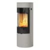 Viva L 120 Gas Stove With Glass Door In Nickel -HearthHome 20490 nik gfd sds zoom b5d3e28a d9b7 4c7c a7d3 277a081170fa
