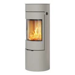 Viva L 100 Gas Stove With Glass Door In Nickel