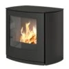 Q Tee 2C Gas Stove With Classic Door In Black -HearthHome 21165 blk ngs mfd zoom 6867585d 20cd 49c6 bd22 d586a8d2048f