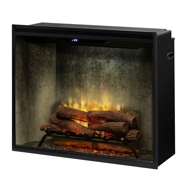 Dimplex Revillusion 36" Portrait Built-In Firebox, Weathered Concrete 3 Dimplex Revillusion 36" Portrait Built-In Firebox, Weathered Concrete