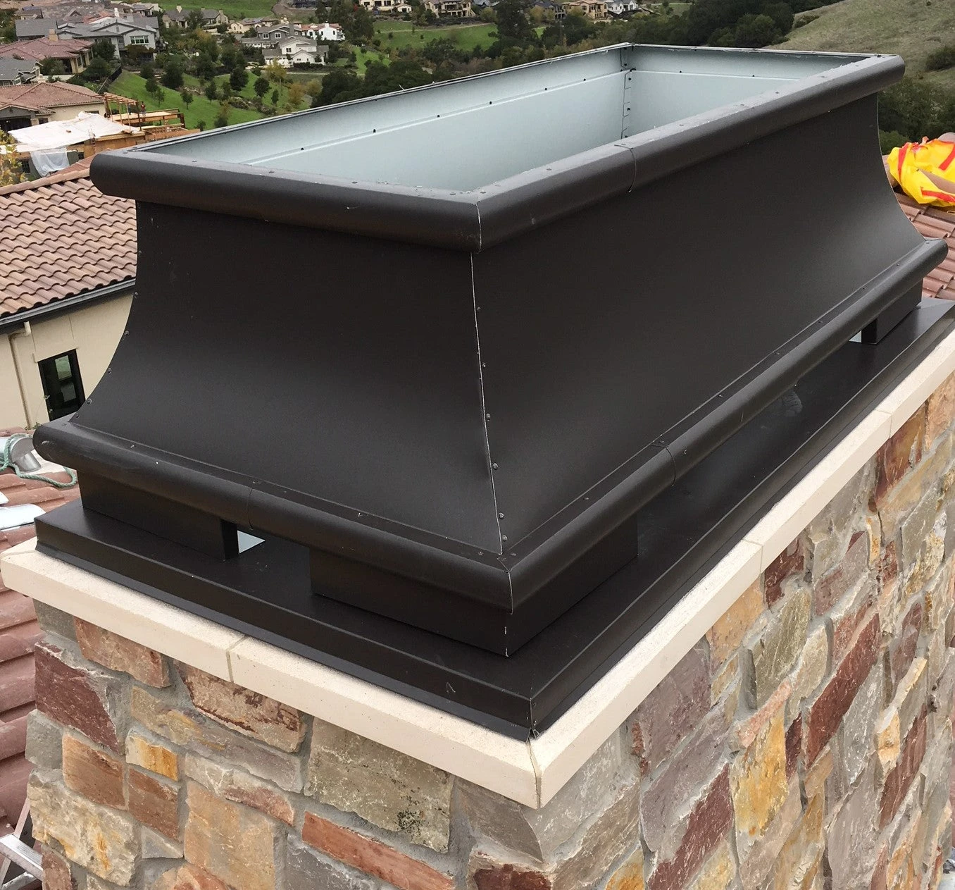 40-PG Custom Chimney Shroud 3 40-PG Custom Chimney Shroud