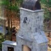 5-K Custom Chimney Shroud -HearthHome 5 Installed Copper Brown Patina a7a26a02 473b 4f56 9341 0e9b8359adc0