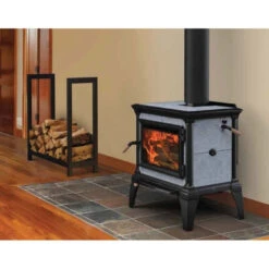 HERITAGE - Model 8024 HERITAGE TruHybridTM: BLACK MATTE – RIGHT LOAD -HearthHome 8024 4110L 2 e46b66df da61 4ff1 a572 1cb897968644