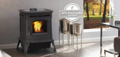 Harman Absolute43 Pellet Stove In Porcelain Majolica Brown -HearthHome Absolute43 rotator 960x456 90920c23 83e6 4960 9ba9 f2ae43c25a03 1