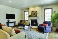 Aries 40 - 40" Aries Direct-Vent Fireplace, Top Or Rear Vent