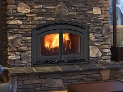 Montecito Estate - BIS - Montecito EstateTM, EPA Certified Wood-Burning Fireplace, Front Open