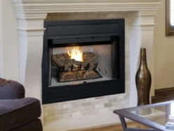 Mission 36 - 36" B-Vent Fireplace, Natural Gas, Smooth Face