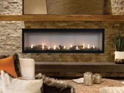 Allume 84 Direct Vent Linear Fireplace