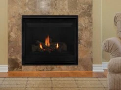 Aries 35 - 35" Aries Direct-Vent Fireplace, Top Or Rear Vent