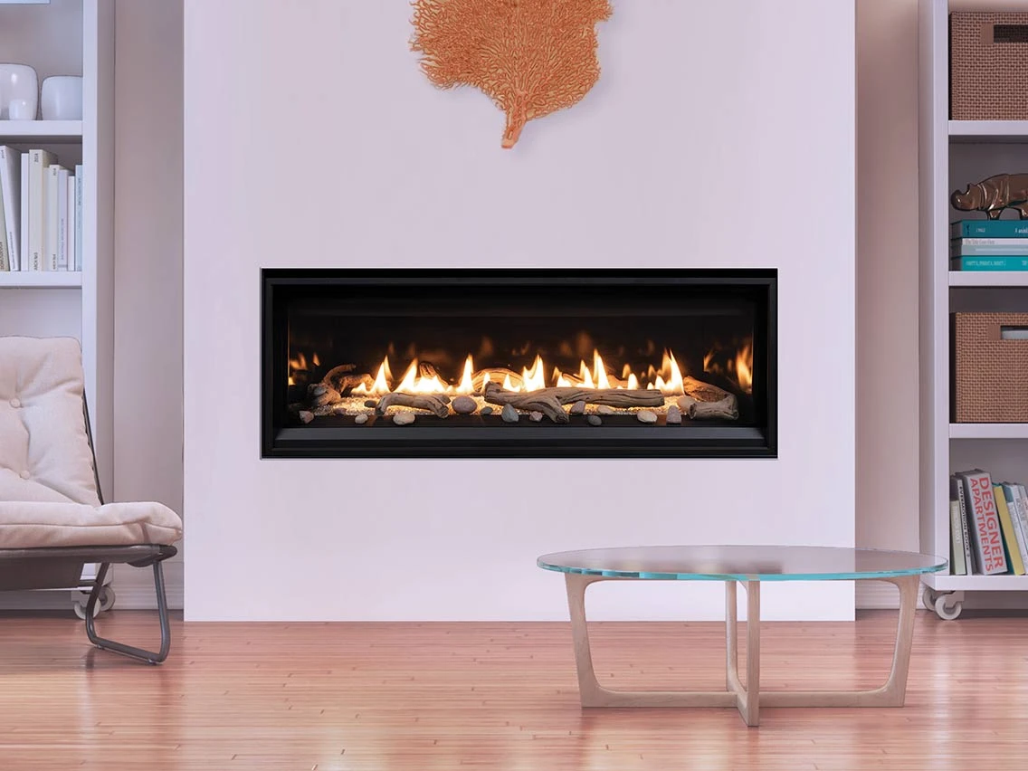 Compass DLX 55 - 55" Linear Direct-Vent Fireplace 3 Compass DLX 55 - 55" Linear Direct-Vent Fireplace