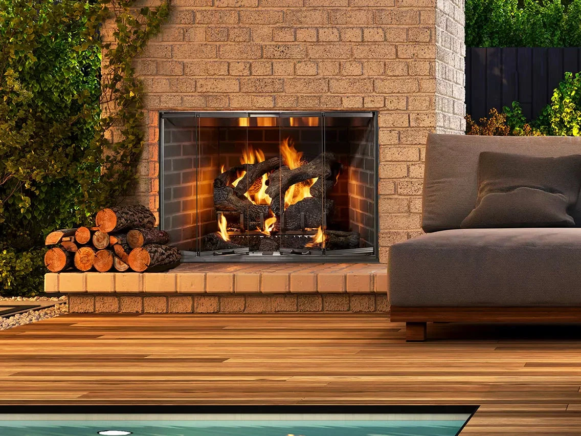 Cottagewood Outdoor Wood Fireplace 3 Cottagewood Outdoor Wood Fireplace