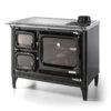 DEVA - Model 8220 COOK STOVE: DEVA 100 - BLACK ENAMEL -HearthHome Deva8220 nobackground