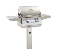 A430s In-Ground Post Mount Grills With Analog Thermometer