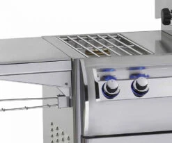 E790s Portable Grills With Digital Thermometer & Double Side Burner (-71) With Window -HearthHome FM Closeup Echelon Portable Dbl Side Burner 1 980x819 1