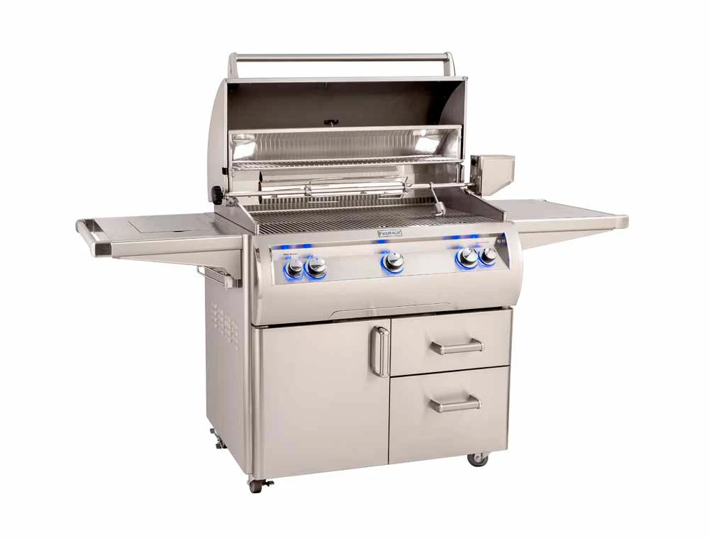 E790s Portable Grills With Analog Thermometer Flush Mounted Single Side Burner (-62) 4 E790s Portable Grills With Analog Thermometer Flush Mounted Single Side Burner (-62) - Image 2