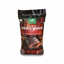 PREMIUM FRUITWOOD BLEND GRILLING PELLETS- 28LB BAG