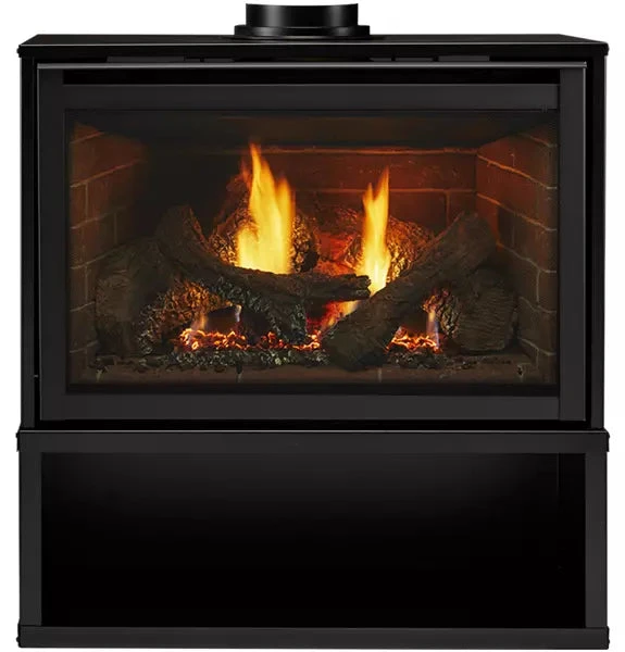 Supreme Freestanding 30" Indoor Gas Fireplace 3 Supreme Freestanding 30" Indoor Gas Fireplace