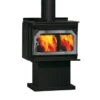 Striker S160 - Wood-Burning Freestanding Stove, Traditional Door- S160TGL 2 Striker S160 - Wood-Burning Freestanding Stove, Traditional Door- S160TGL -HearthHome IronStrike wbst StrikerS160 B PD 1136x852 1