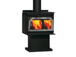 Striker S160 - Wood-Burning Freestanding Stove, Traditional Door- S160TGL