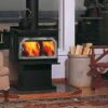 Striker S160 - Wood-Burning Freestanding Stove, Arched Door- S160AGL -HearthHome IronStrike wbst StrikerS160 PD 1136x852 1