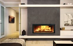 Renaissance Linear 50" Fireplace With Customization -HearthHome Linear Modern background scaled 1