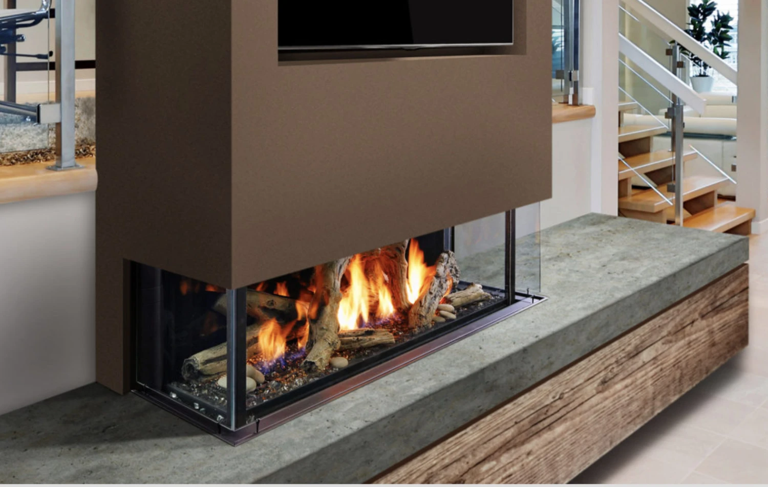 Enclave 48" - Single Side - Linear Direct Vent Fireplace - Unit 5 Enclave 48" - Single Side - Linear Direct Vent Fireplace - Unit - Image 3