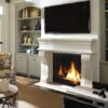 Montebello DLXCD40 - 40" Montebello DLX Direct-Vent Fireplace, Top Vent, Front View, Louverless -HearthHome Montebello DLXCD 01 94403.1504786434