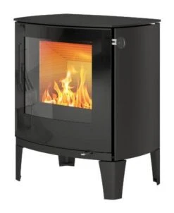 Q Tee 2C Gas Stove With Glass Door In Black -HearthHome Q Tee 2C sort ben 33078730 12c6 4259 b0f5 3eb5e1609aac