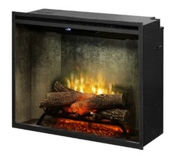 Dimplex Revillusion 30" Built-In Firebox, Weathered Concrete- RBF30WC -HearthHome RBF30WC