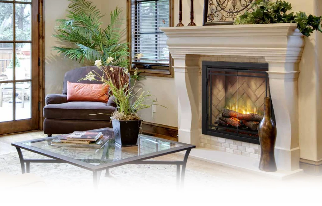 Dimplex Revillusion 36" Portrait Built-In Firebox, Weathered Concrete 4 Dimplex Revillusion 36" Portrait Built-In Firebox, Weathered Concrete - Image 2