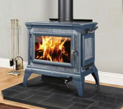 HERITAGE - Model 8024 HERITAGE TruHybridTM: SEAFOAM ENAMEL - LEFT LOAD -HearthHome RockyMountainStove2442017.04.15 71628.1525373692
