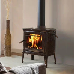 Hearthstone Craftsbury - Model 8392 Wood Burning Stove In Brown Enamel -HearthHome RockyMountainStove 2268 2020.01.11 93432.1591383336