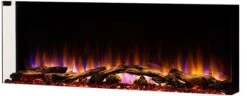 55" Scion Trinity 3-Sided Linear Electric Fireplace- SF-SCT55-BK