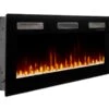 Dimplex Sierra 60" Wall/Built-In Linear Fireplace- SIL60 -HearthHome SIL60 Left Pebbles 150dpi