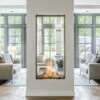 Sky T Medium See Through Fireplace -HearthHome SkyTNetherlands Wde 1360x638 1
