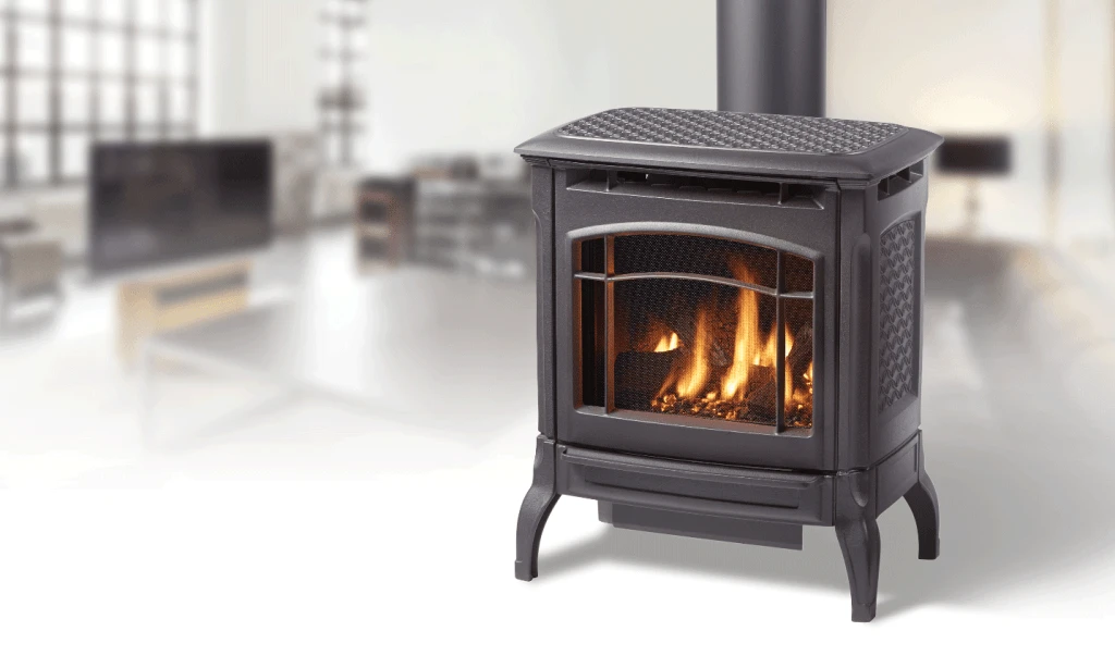 STOWE DIRECT VENT- Model 8325 STOWE 5: NOVA DV (NG) - BLACK MATTE 4 STOWE DIRECT VENT- Model 8325 STOWE 5: NOVA DV (NG) - BLACK MATTE - Image 2