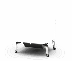 Super Freestanding Wood Stove - Bases- (PELEGSNIA) Wood Legs, PKG 4, Nickel