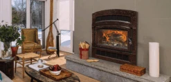 WFP-100 - Model 8420 WFP-100, ZC FIREPLACE: BROWN ENAMEL -HearthHome WFP 75 Montgomery