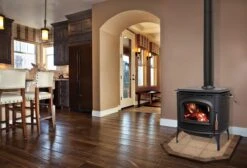 Ashford 20.2 Wood Stove Body In Metallic Black