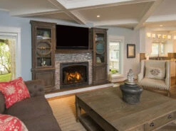 Aries 45 - 45" Aries Direct-Vent Fireplace, Top/Rear Combo -HearthHome carlton arched wc greatroom angle 800x600 1