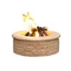 Chiseled Fire Pit * -HearthHome chiseled fire pit white 700