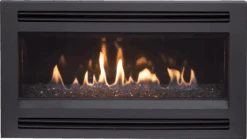 Esprit Linear Zero Clearance Gas Fireplace -HearthHome esprit louvered 1