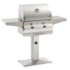 C430s Patio Post Mount Grill With Analog Thermometer And 1-Hour Timer On Post 1 C430s Patio Post Mount Grill With Analog Thermometer And 1-Hour Timer On Post -HearthHome fm c430s p6 choice pedestal grill 2