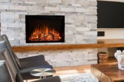 26" Redstone Traditional Built-In Electric Fireplace