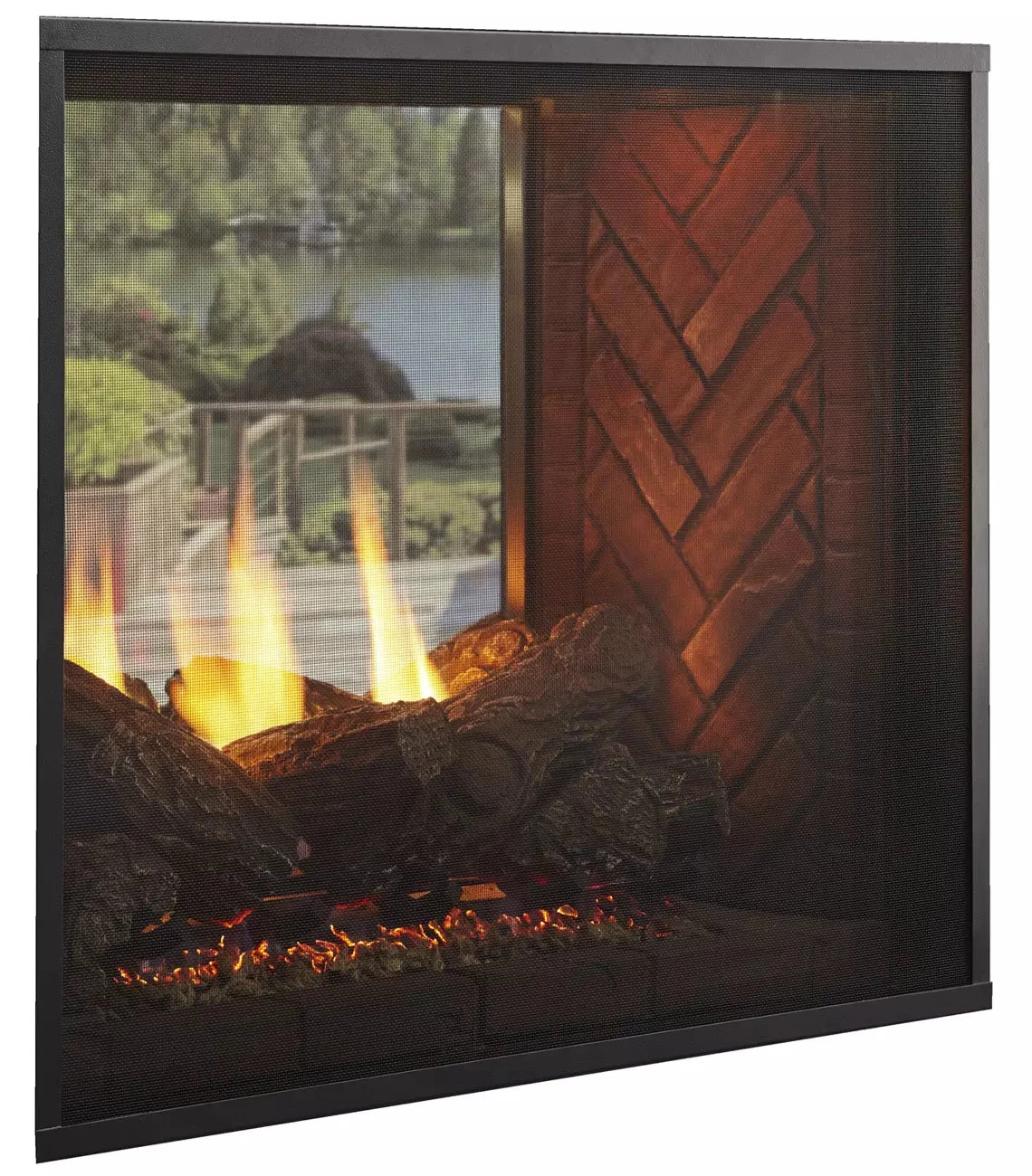 Heatilator Fortress 36 Indoor/Outdoor See-Through Gas Fireplace 3 Heatilator Fortress 36 Indoor/Outdoor See-Through Gas Fireplace