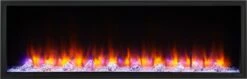 55" Scion Clean Face Linear Electric Fireplace- SF-SC55-BK