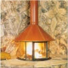 Imperial Carousel Woodburning Fireplace- Porcelain -HearthHome mal0003b 3