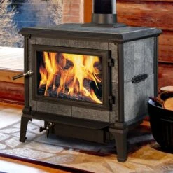MANSFIELD - Model 8013 MANSFIELD TruHybridTM POL STONE/BLACK MATTE CAST -HearthHome mansfield matte black 1024x1024 50312417 d5fb 45ad 9866 64690ca195c8