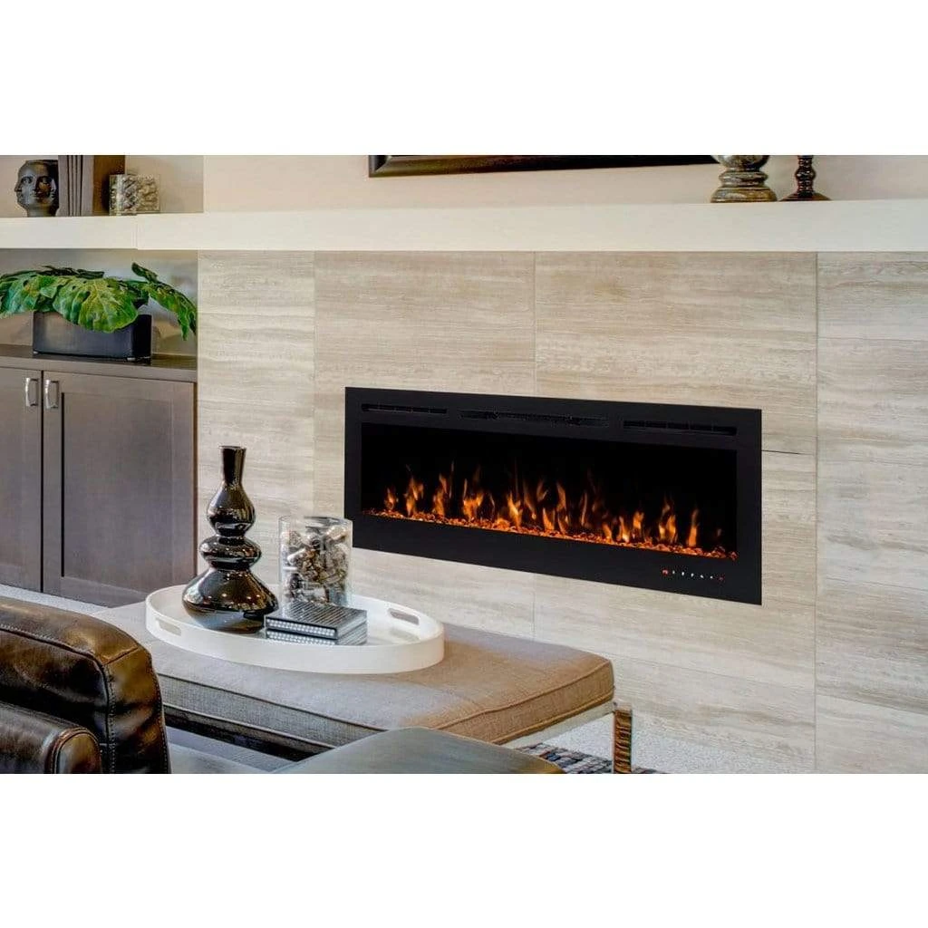 50" Challenger Flush Mount, Recessed Electric Fireplace 3 50" Challenger Flush Mount, Recessed Electric Fireplace