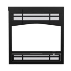 STRATFORD II WOOD FIREPLACE- OA10252- MODERN FACEPLATE